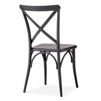 Set Of 2 Malden French Bistro Dining Chair Black - Threshold™ 7 Set Of 2 Malden French Bistro Dining Chair Black - Threshold™ - Image 5